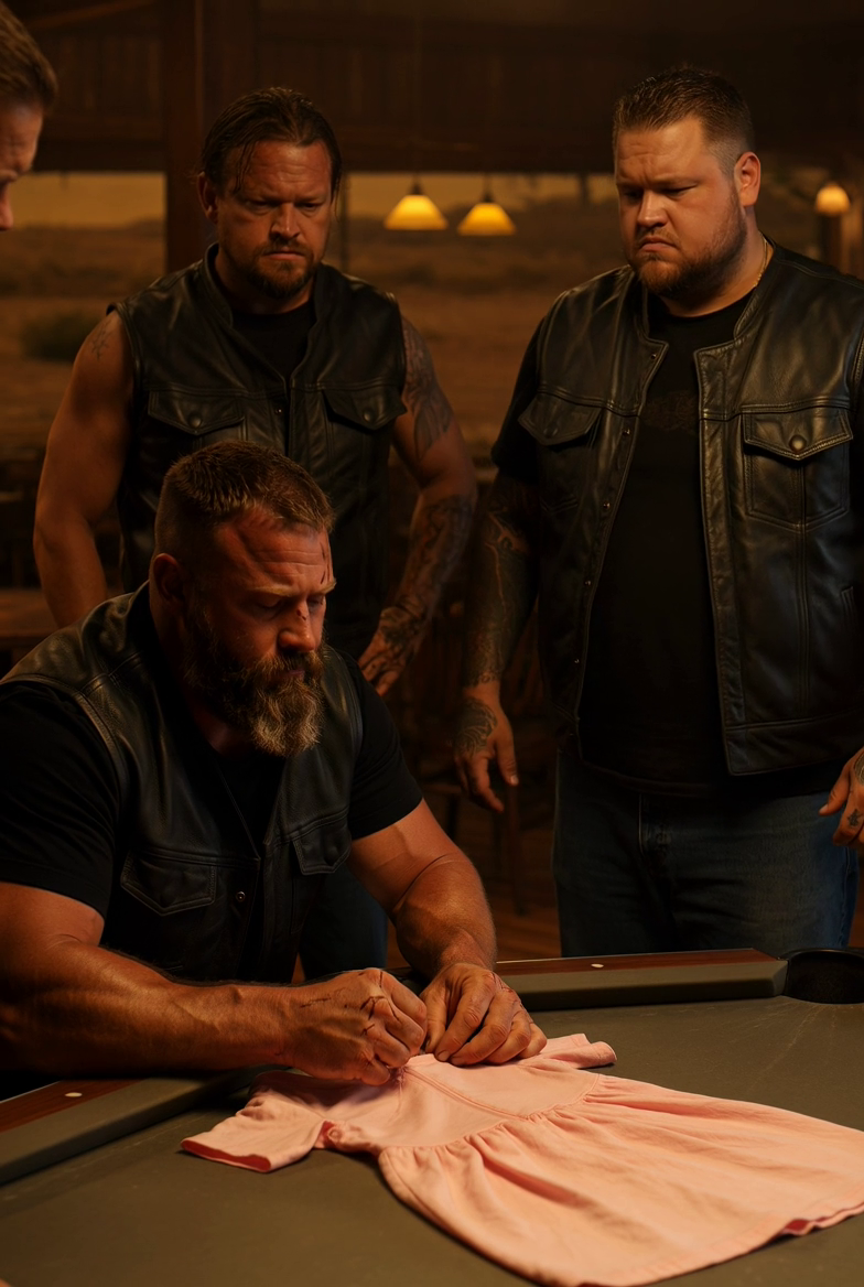 Bikers Fixed A Pink Dress, But The Truth Left Everyone Silent