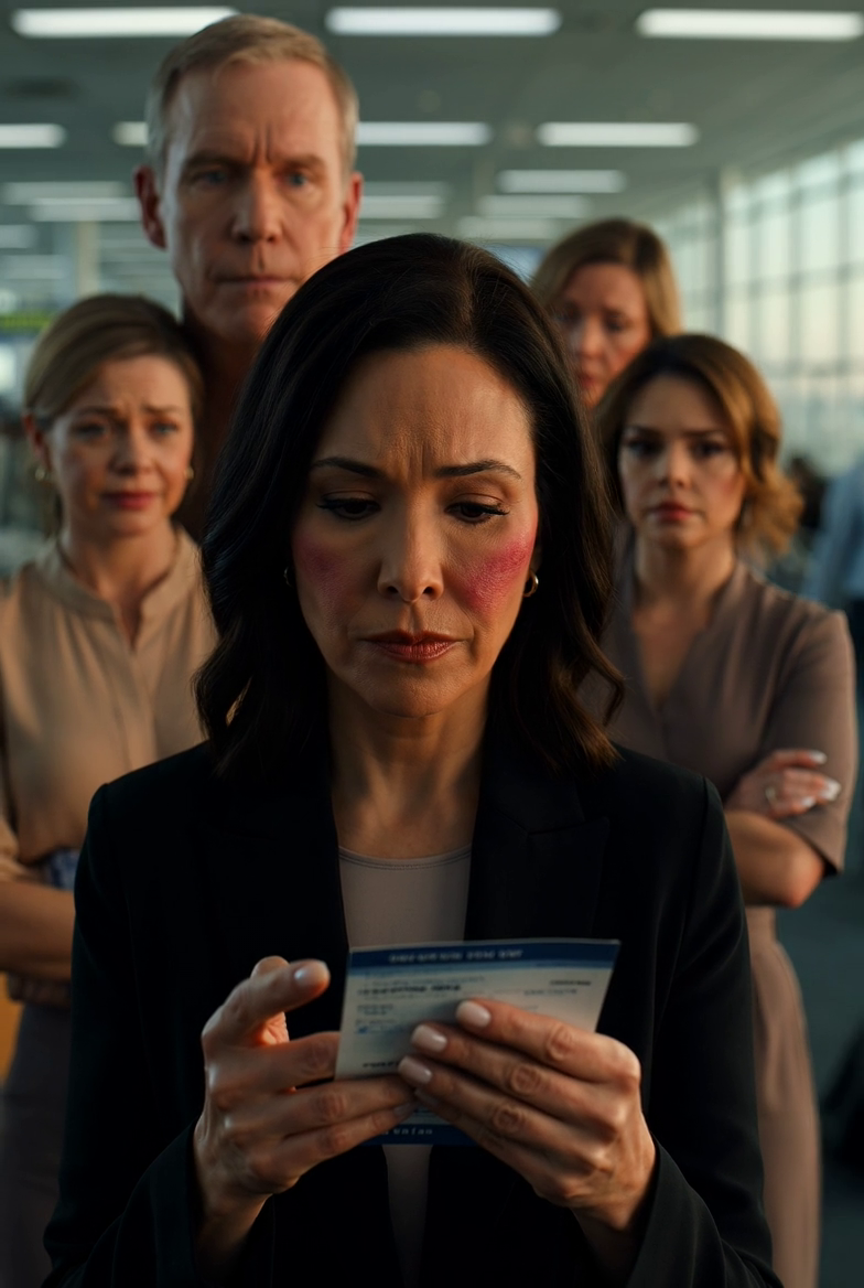 Dad Slapped Me Over First Class, Then the Gate Agent Exposed Everything