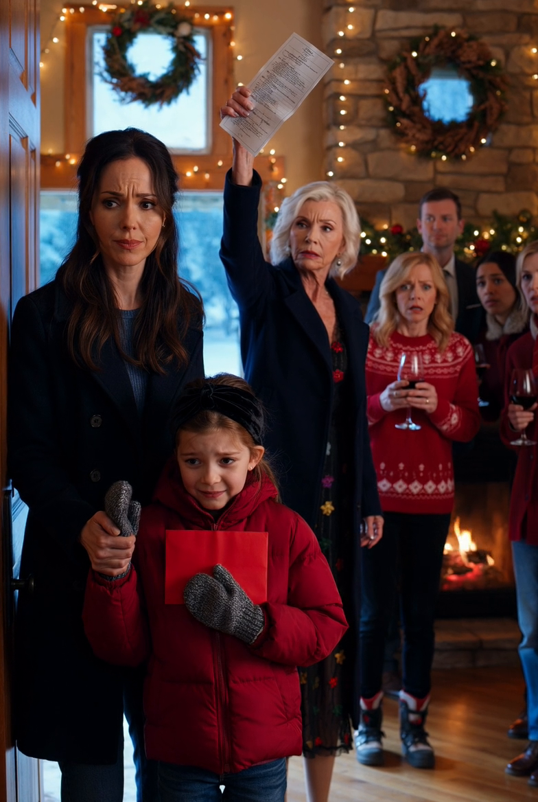 My Mother Locked Us Out on Christmas Eve—Then Grandma Opened the Truth