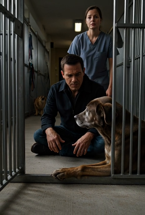 Shelter Told Him To Pick An Easier Dog. Then The Dog Looked Up