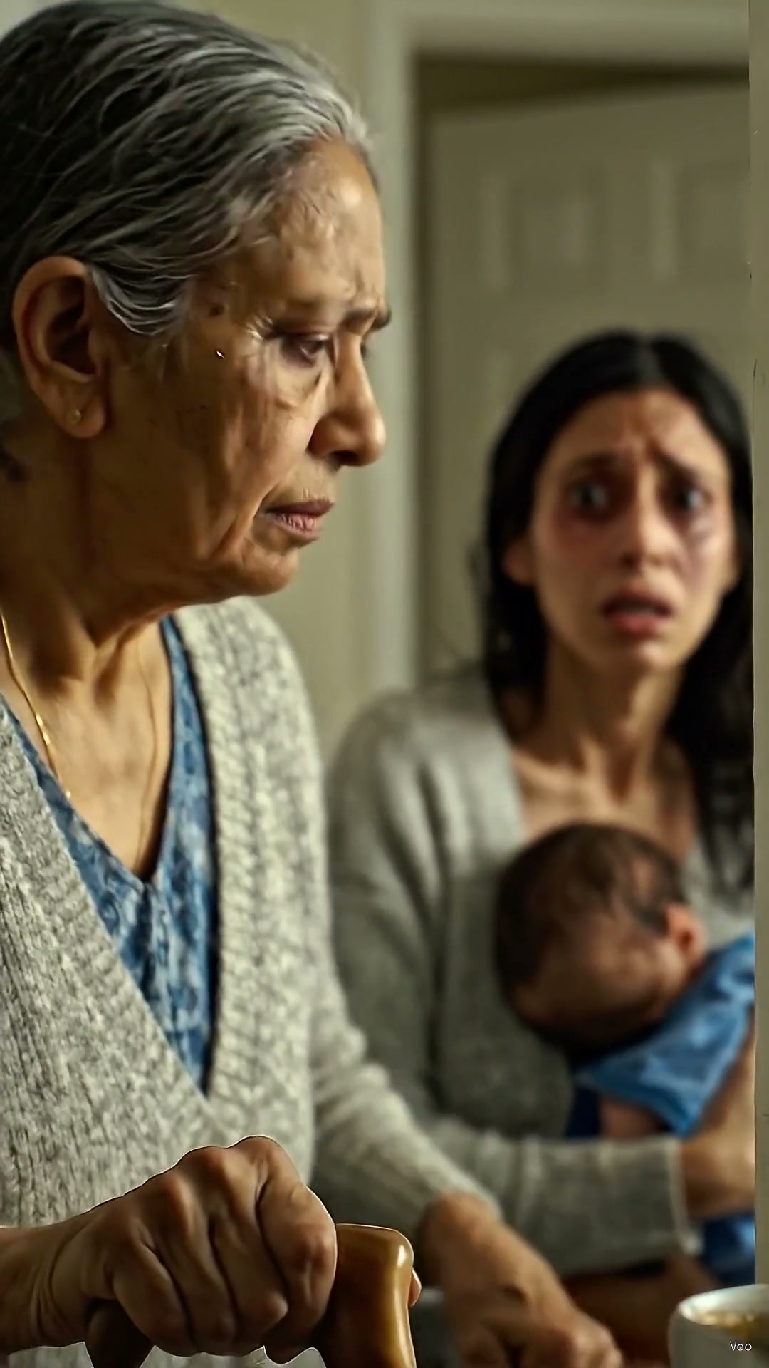 Ela pedia açúcar todos os dias, até revelar por que realmente precisava sair de casa